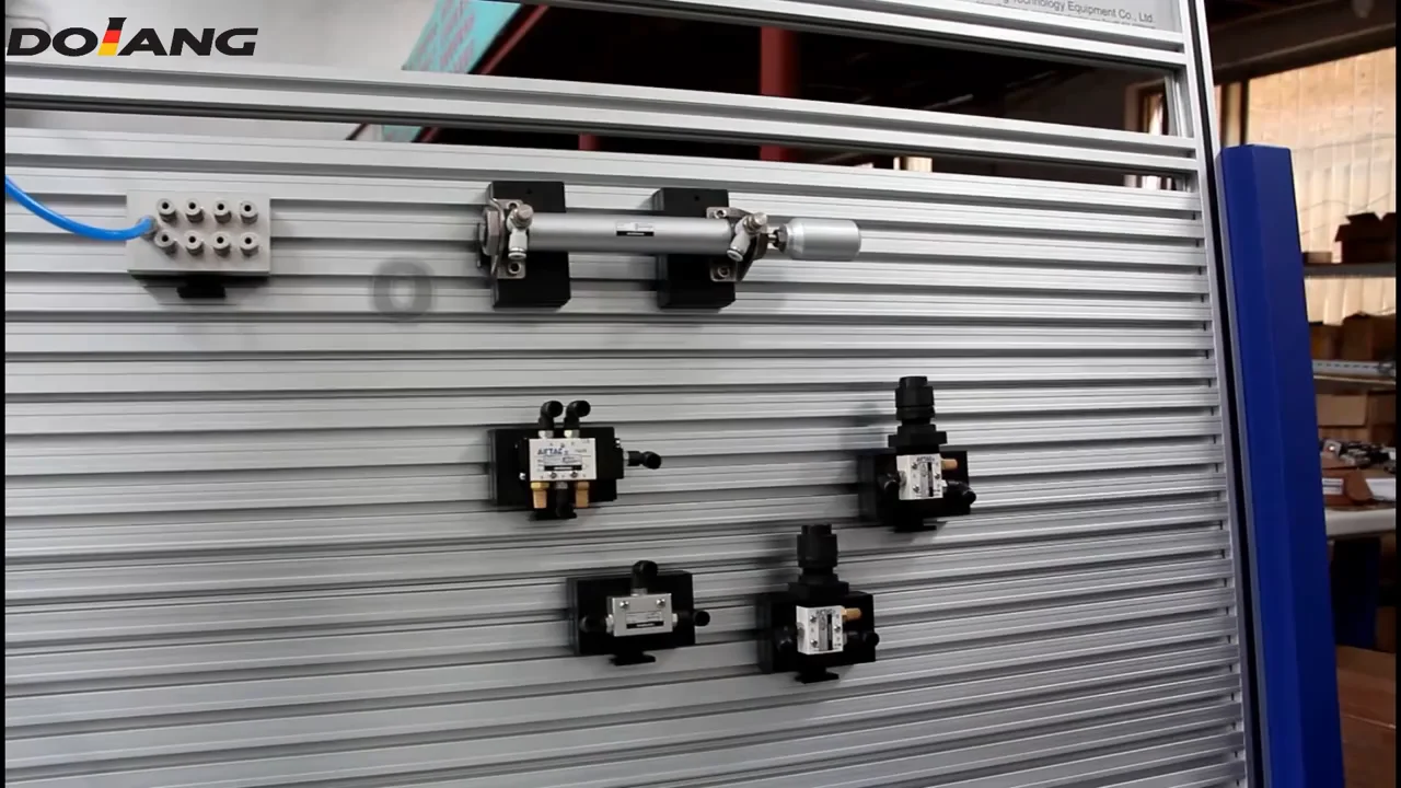 Didactic Dolang Lab Engineering Science Pneumatic Test Equipment Dlqd