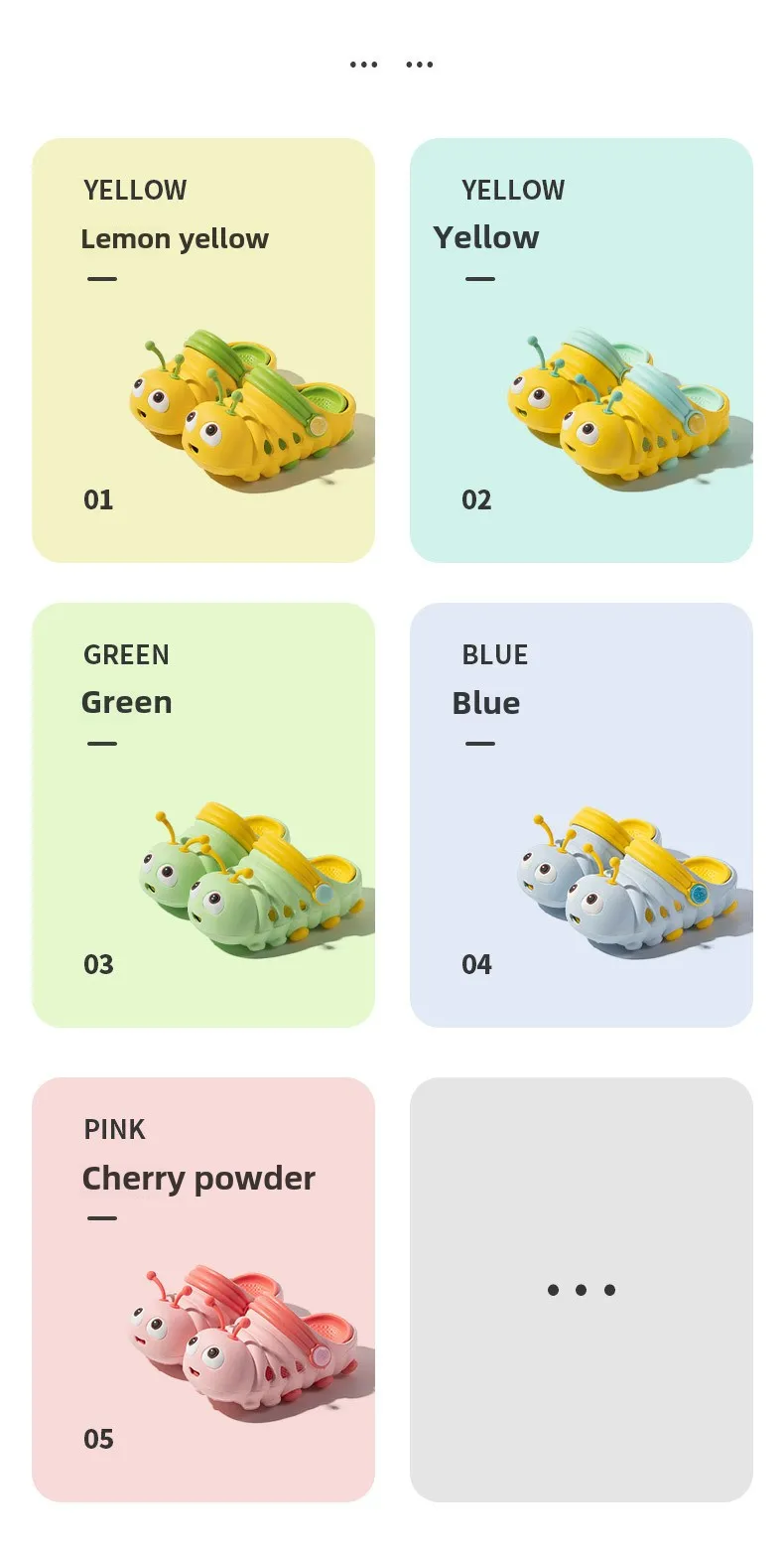 Cartoon Summer Infant Crawling Shoes for Boys and Girls Toddlers' Indoor Sandals Comfortable Babys Slippers