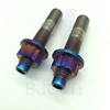 hot sale titanium screw and nut/titanium double threaded screw/double threaded titanium screws