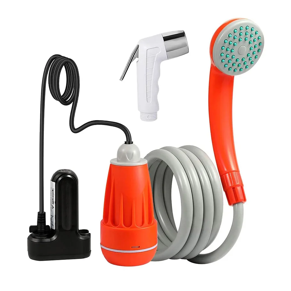 Top Selling Outdoor Camping Portable Rechargeable Bidet Shower for Hiking and Personal Hygiene Cleaning factory