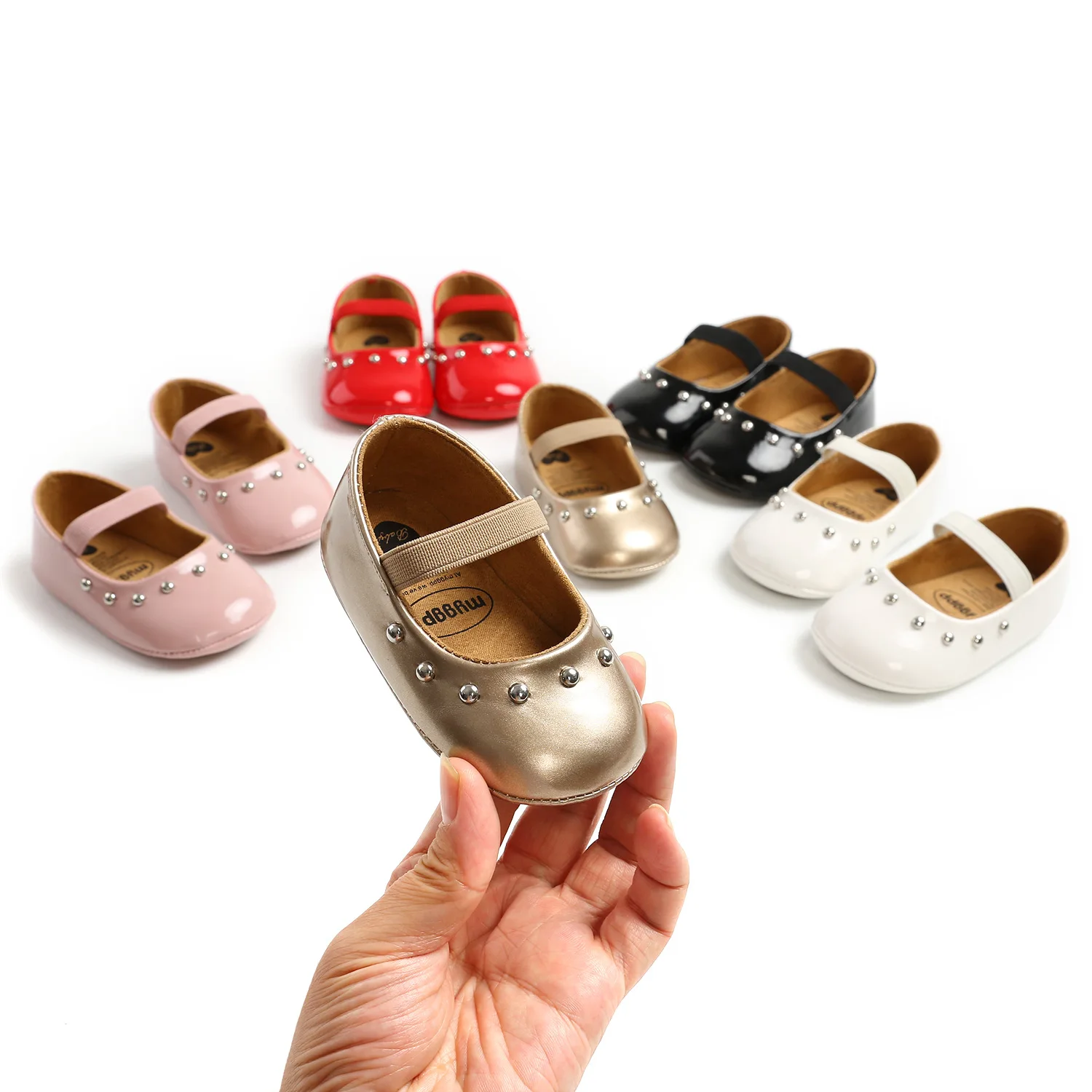 PU Leather Spring&Autumn Baby Girl Fashion Princess shoes With TPR Soled supplier