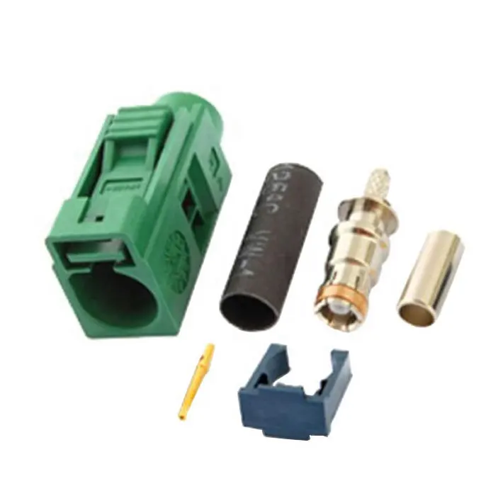 Fakra Code Z Female Connector Fakra Z Straight Crimp Jack Fakra