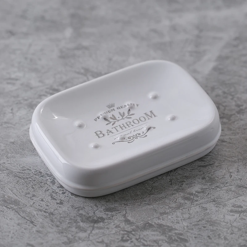 Modern Style Porcelain Bathroom Accessory Set Decal Ceramic Bathroom