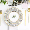 Wholesale dinner plate ceramic wedding plates for restaurants