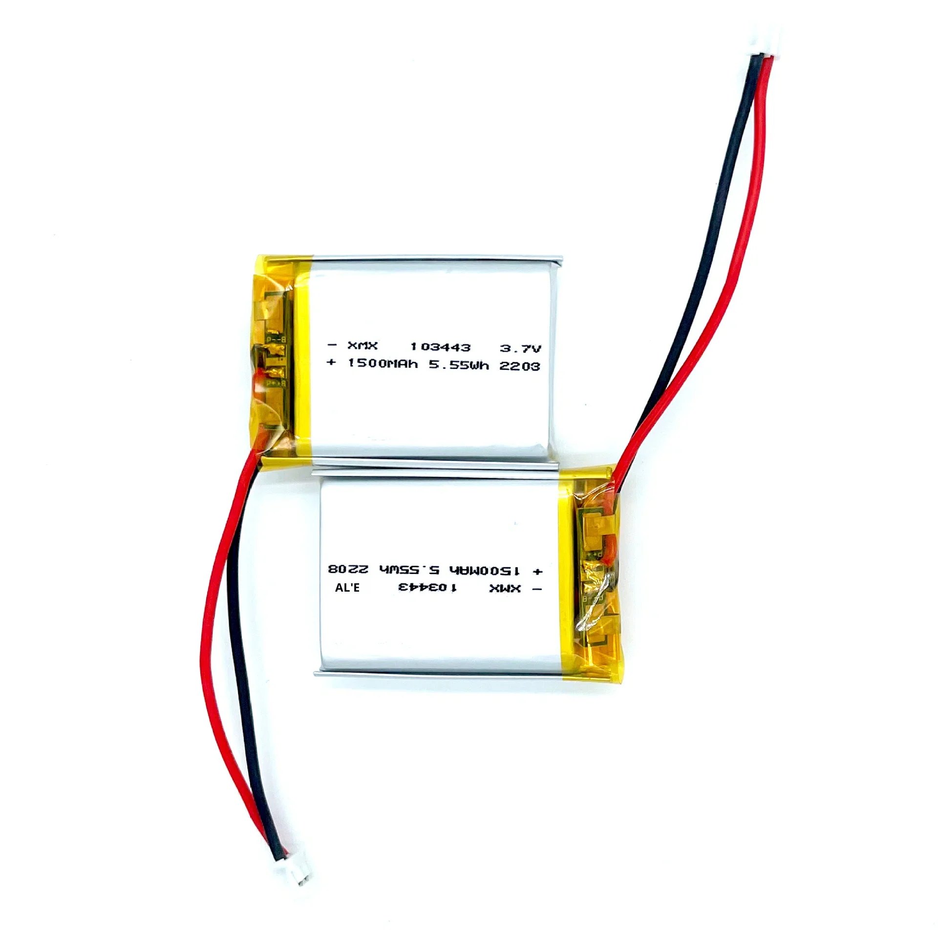 Ready Stock 103443 1500Mah Li-Polymer Battery Silver 3.7V Thermometer Humidifier Kids' Toys Remote Control Car Made Durable Ready Stock 103443 1500Mah Li-Polymer Battery Silver 3.7V Thermometer Humidifier Kids