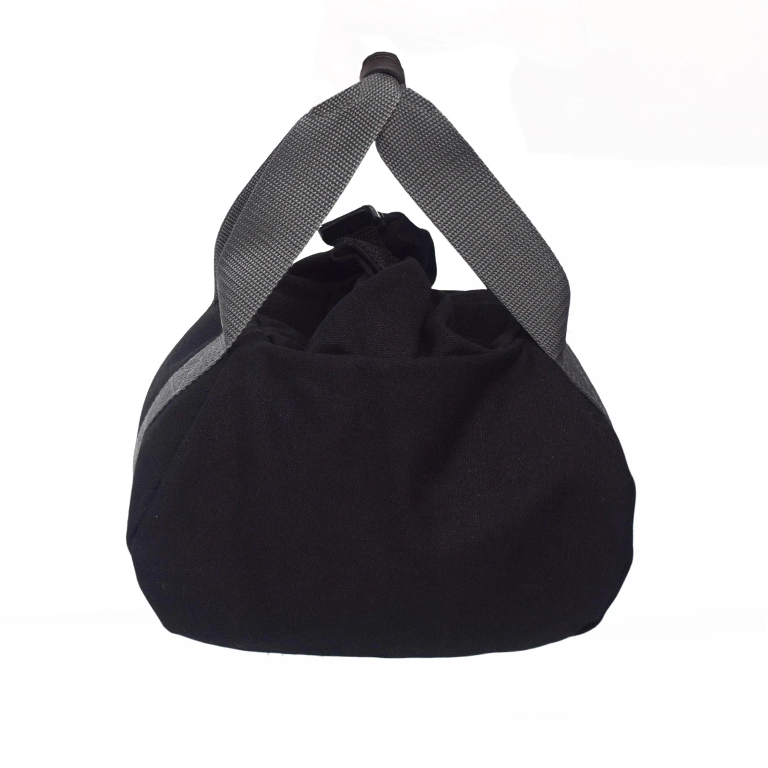 Heavy Duty 16oz Canvas Fabric Black Color Fitness Sandbag For Training