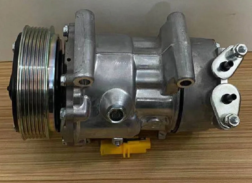 6v12 Ac Compressor For Peugeot 206 307 Citroen Fiat Oem 9655191580