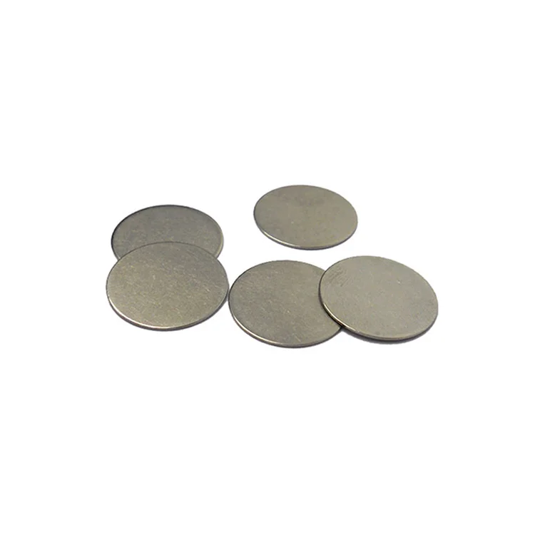 
304 Stainless Steel CR2032 Coin Cell Spacer for Lab Research 