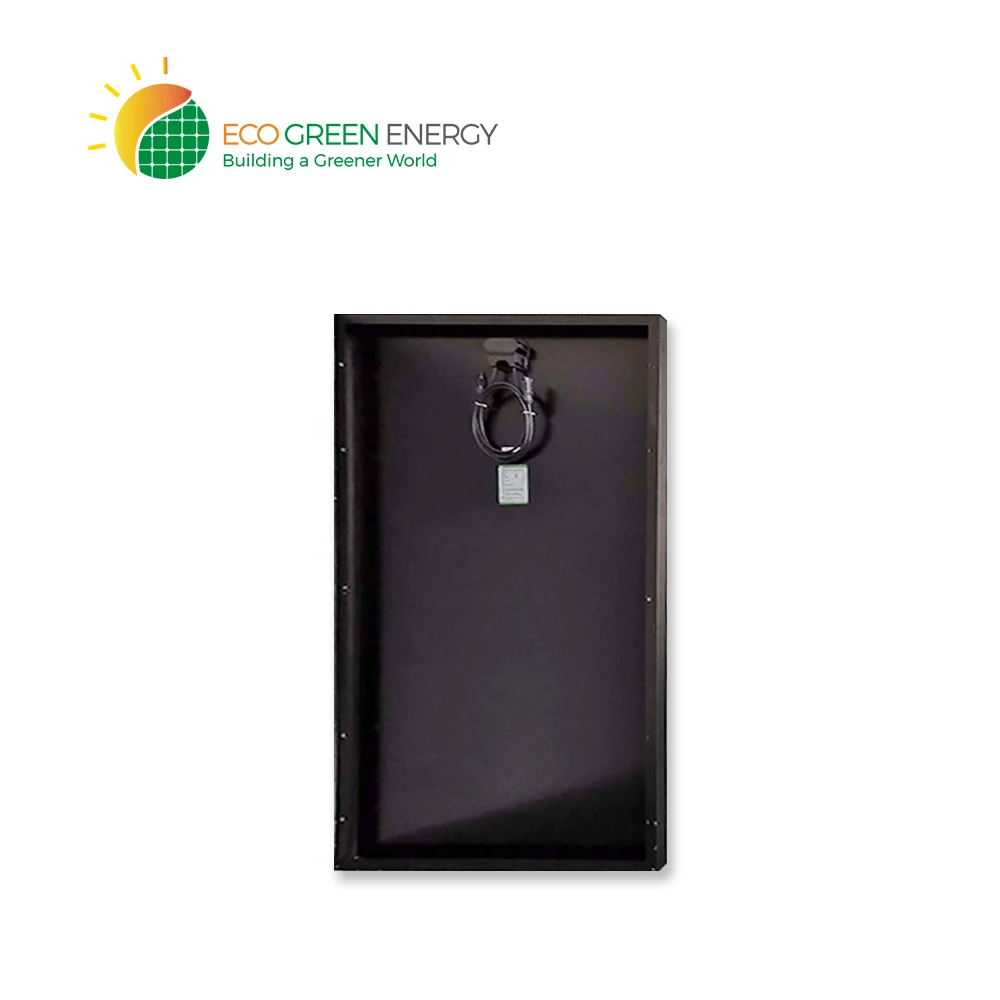 Eco Green Energy 60 cells 5BB Monocrystalline Solar PV modules Full Black 320w 325w 330w solar panels