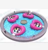 New developed project inflatable jumping bridge , amusement water games , water jumping trampoline for river