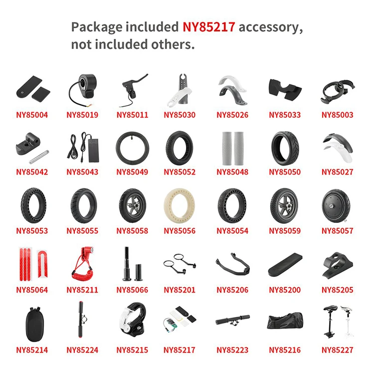 200*90 Scooter Tire Spare Parts 8.5x2 Rubber Explosionproof Solid Tire