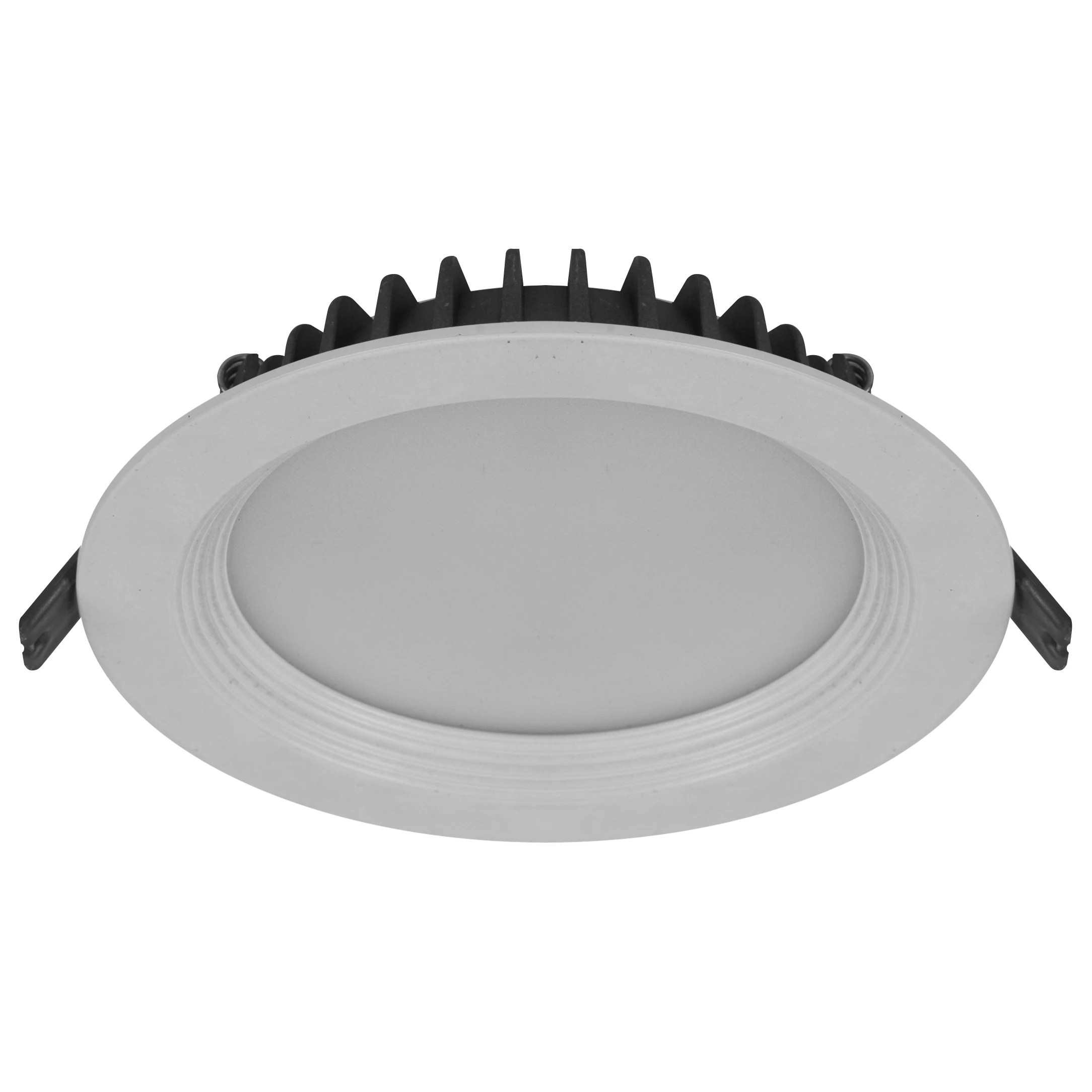 recessend dimmable aluminum round shape indoor decoration white gimable led downlight panel