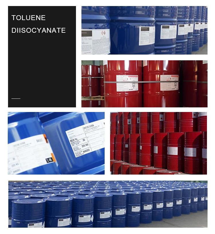 China manufacturer PU foam raw materials polyol toluene diisocyanate tdi 80 20 chemical price