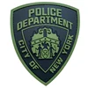 2019 New 3D New York NYPD Uniform Shoulder Morale Patch PVC Rubber Ready in Stock by Tesnio Tactical Morale Patch Factory