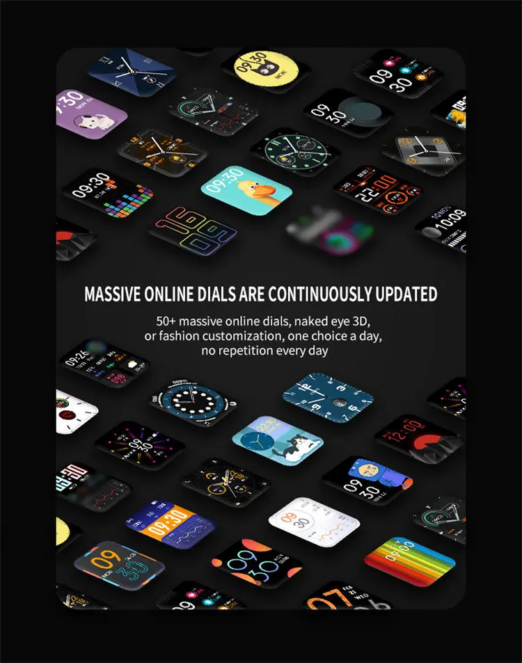 HW12 Smartwatch series 6 1.57 inch Full Touch Smartwatch Fitness Tracker Blood Pressure Custom wallpaper Smart watch HW12