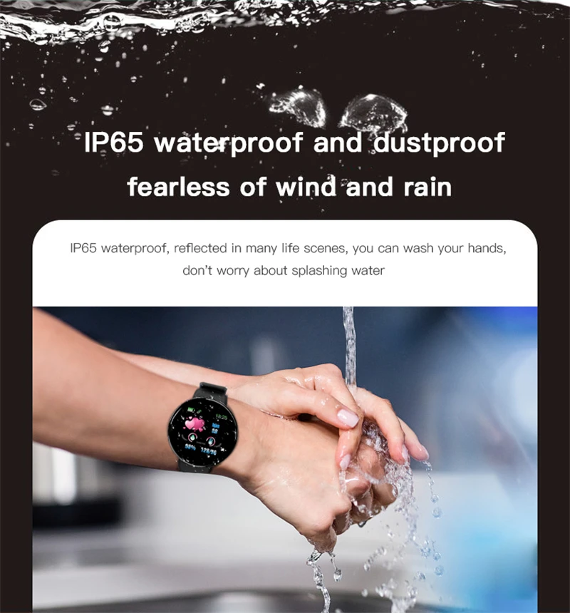 smart heart rate bracelet d18