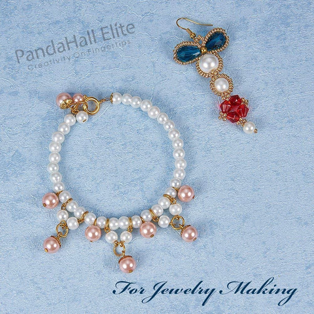 Wholesale PandaHall Elite DIY Catholic Rosary Necklace Making Kit