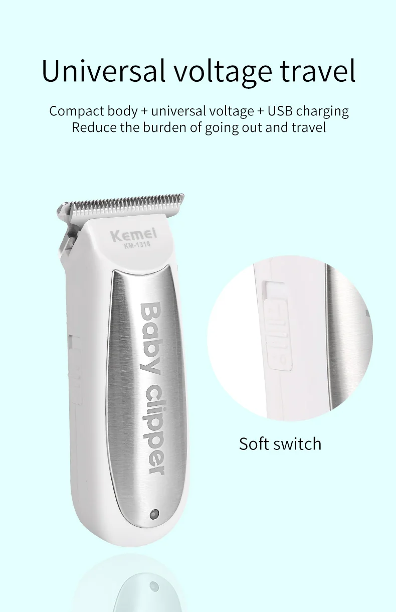 Kemei 1318 Professionnel Electrique Tondeuse A Cheveux Coupe De Cheveux De Bebe De Bebe De Machine De Coiffure Tondeuses Silencieux Buy Kemei 1318 Electrique Bebe Tondeuse A Cheveux Machine De Coupe De Cheveux Product