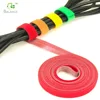 Heavy duty self locking hook and loop cable ties wires fastening strap cable tie