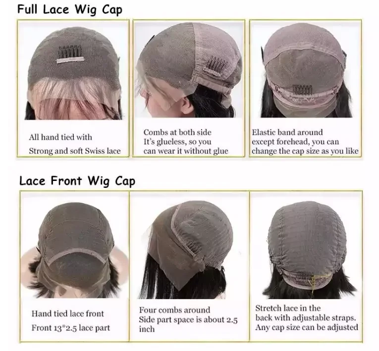 Hot sale ombre bob wig brazilian peruvian human hair short bob cut hd lace front and full lace wig 100% human hair vendors
