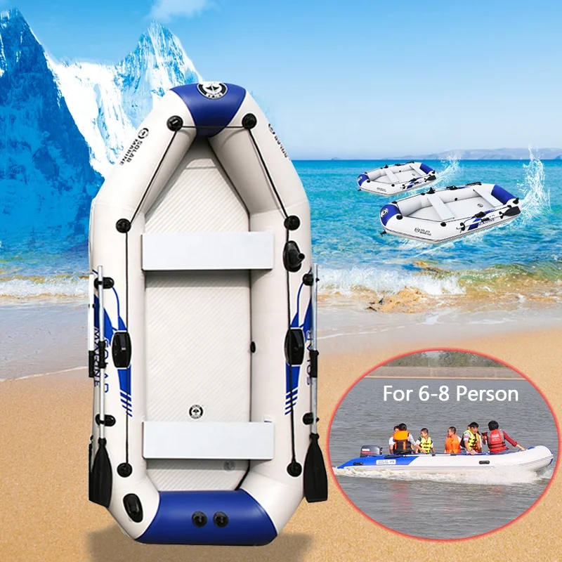 8 Persons Foldingl Inflatable Boat For Sale High Quality Pvc Inflatable Speed Boat Shipment From