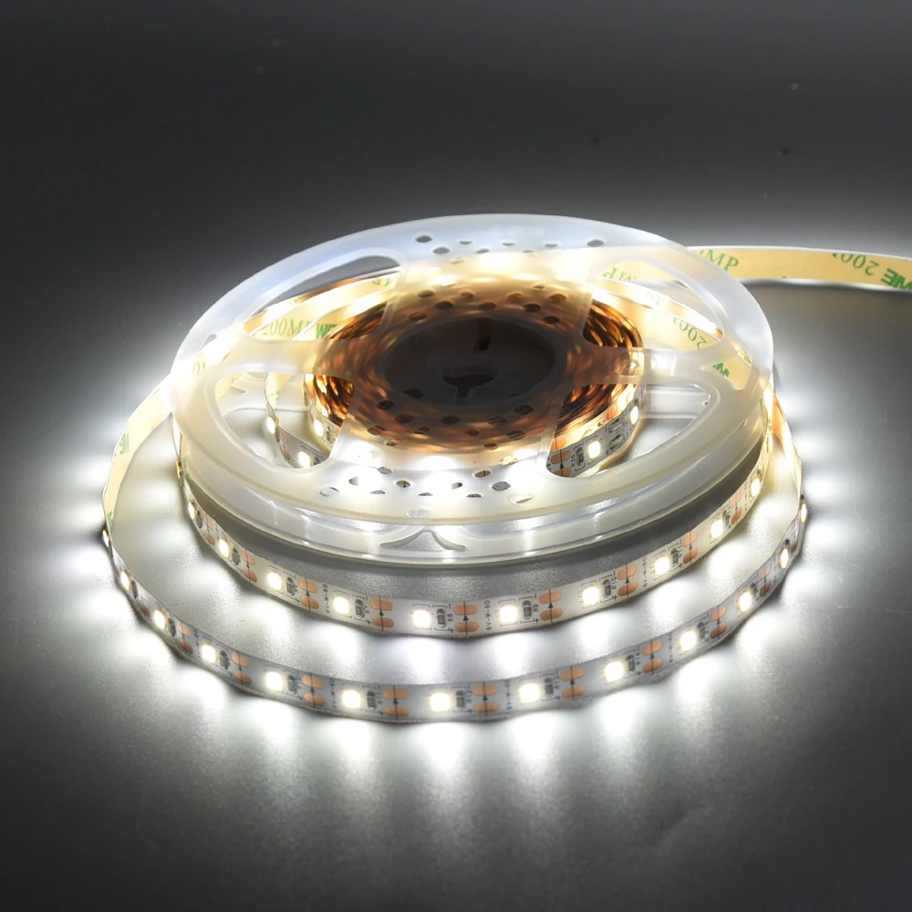 High Brightness 2835 60Led/M Non-waterproof IP20 Cold White outdoor Strip Light