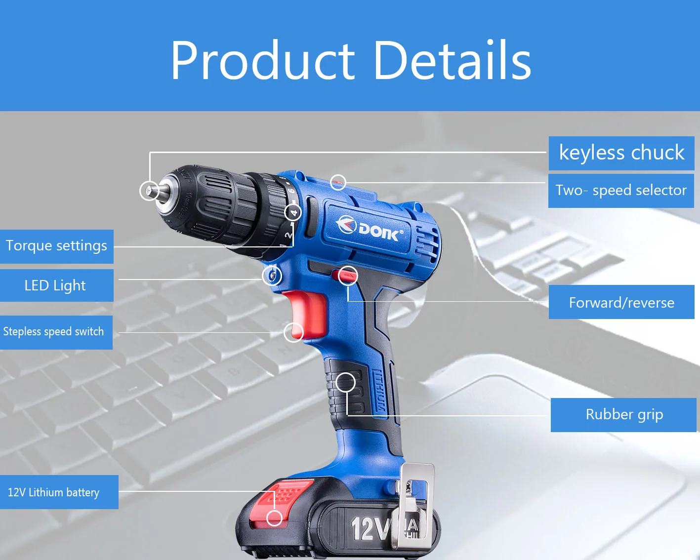 New Design High Tools Power Drill Electric With Great Price