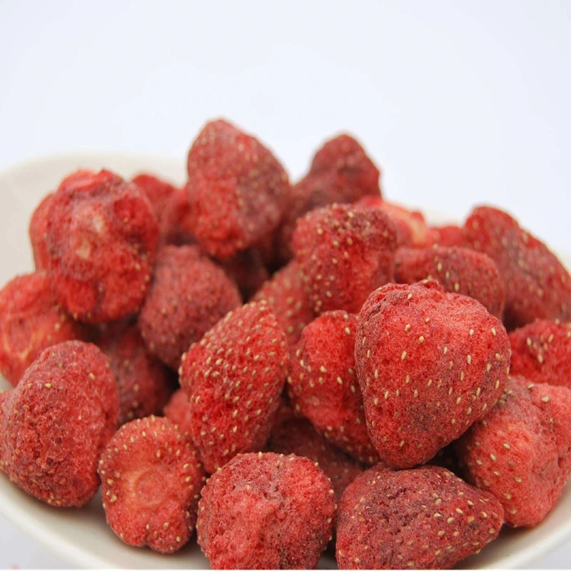 Hot Sales Wholesale Freeze Dried Fruits Strawberries With Kosher Frozen