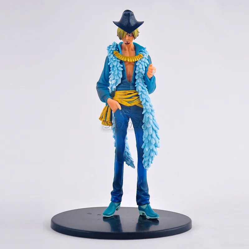 Hot Anime Hành Động Hình 18 Cm Một Mảnh 15th Kỷ Niệm Bộ Sưu Tập Hình Sanji PVC Hình Đồ Chơi