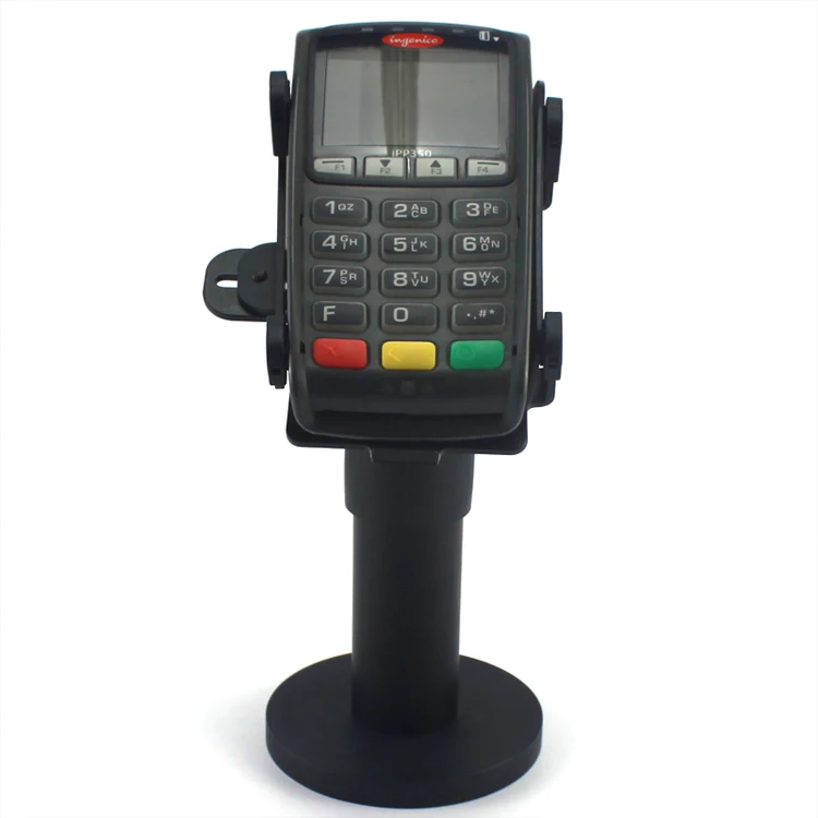 Metal Stand For Pos Equipment Swivel Credit Card Holder Pos Terminal