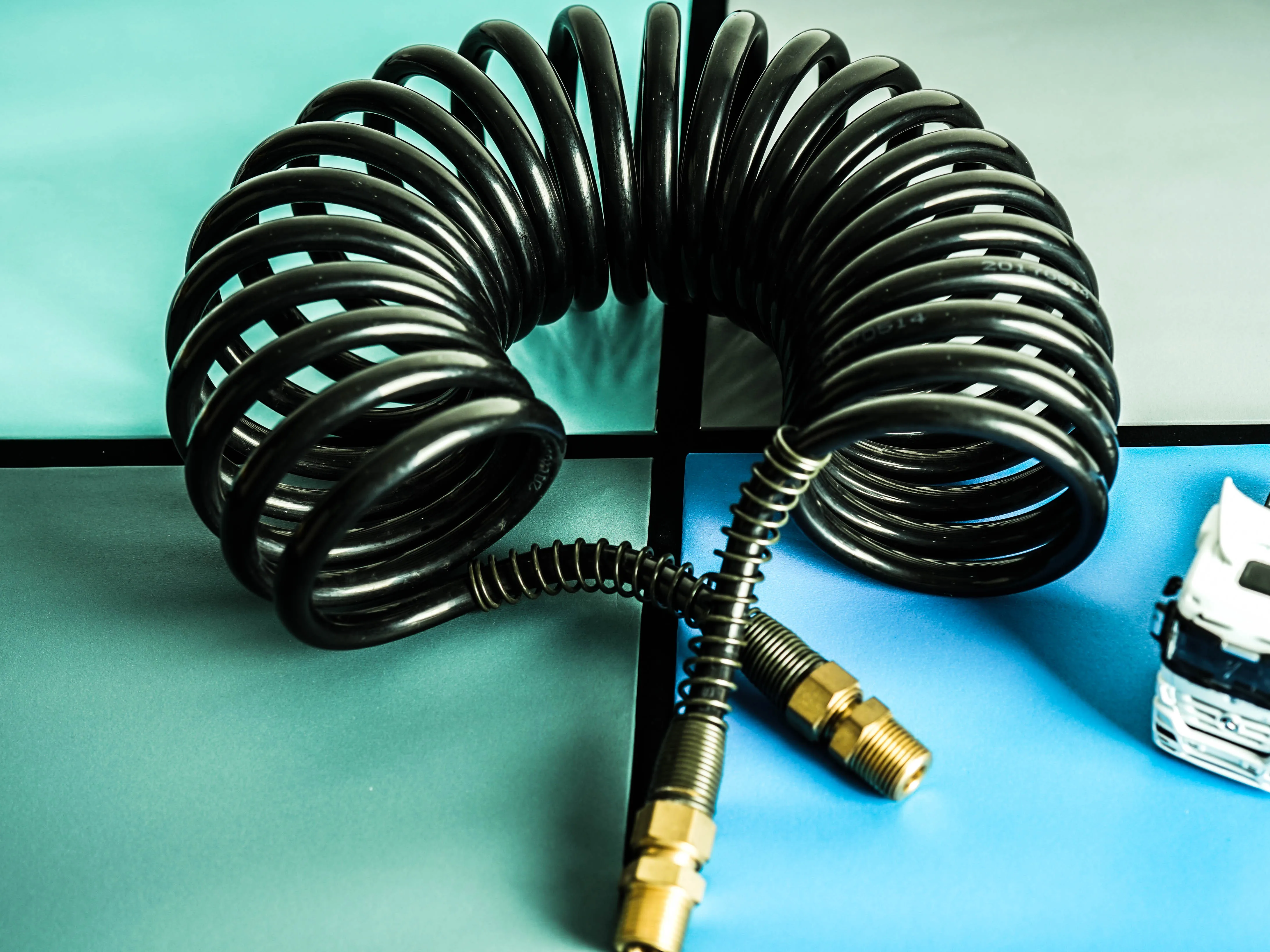 5m 气动软管,用于拖车制动系统的优质空气盘管, 汽车洗衣机配件用 pu