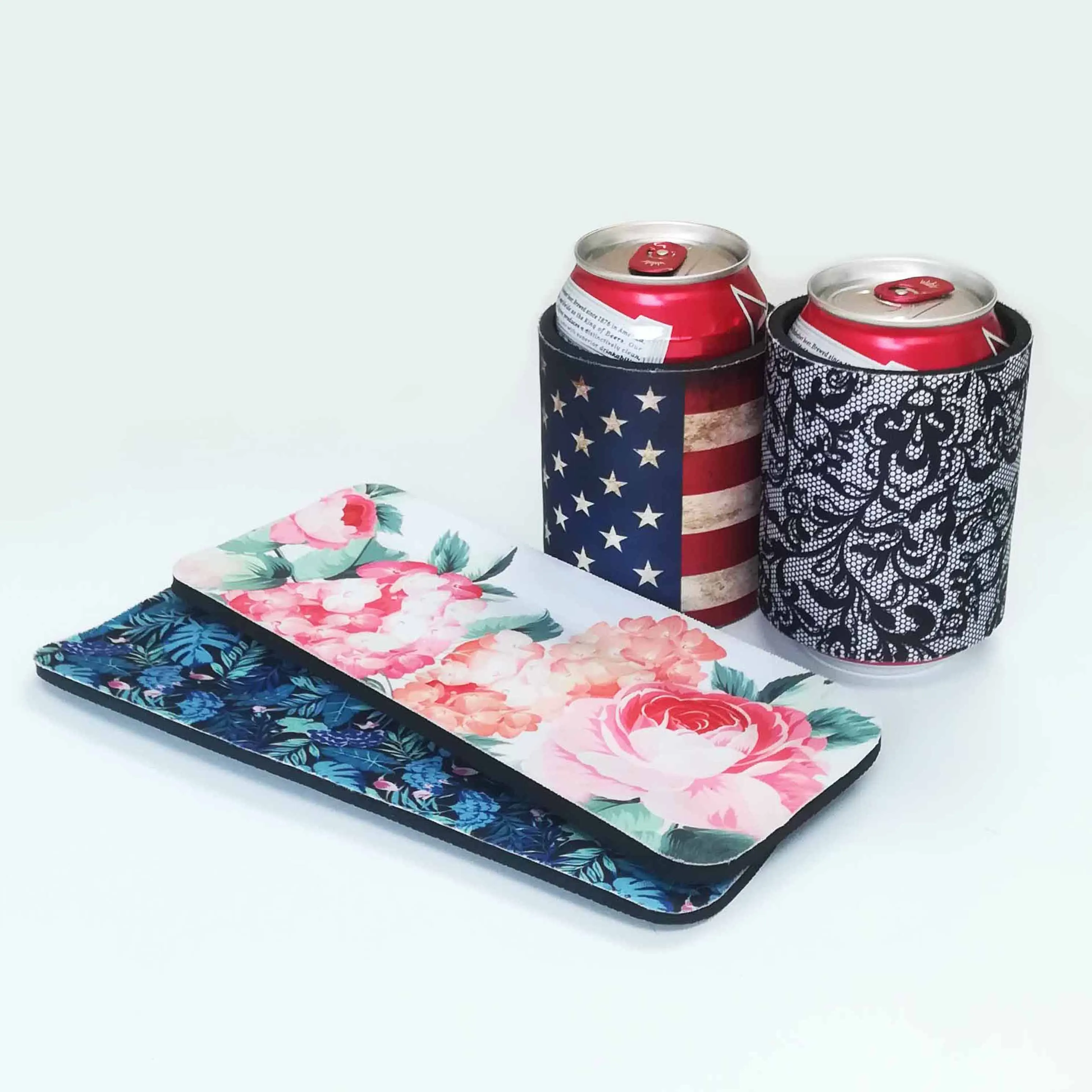 Ediom Wholesale Custom Design Neoprene Slap Wrap Can Cooler Buy Slap