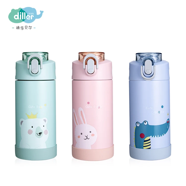 
Kids stainless steel vacuum children thermos flask for children 