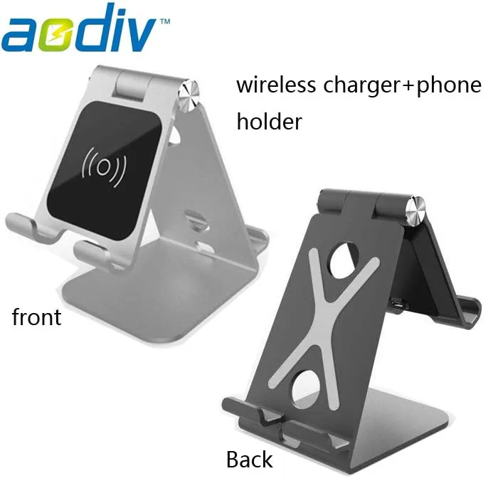 factory direct supply wireless holder charger phone desk with