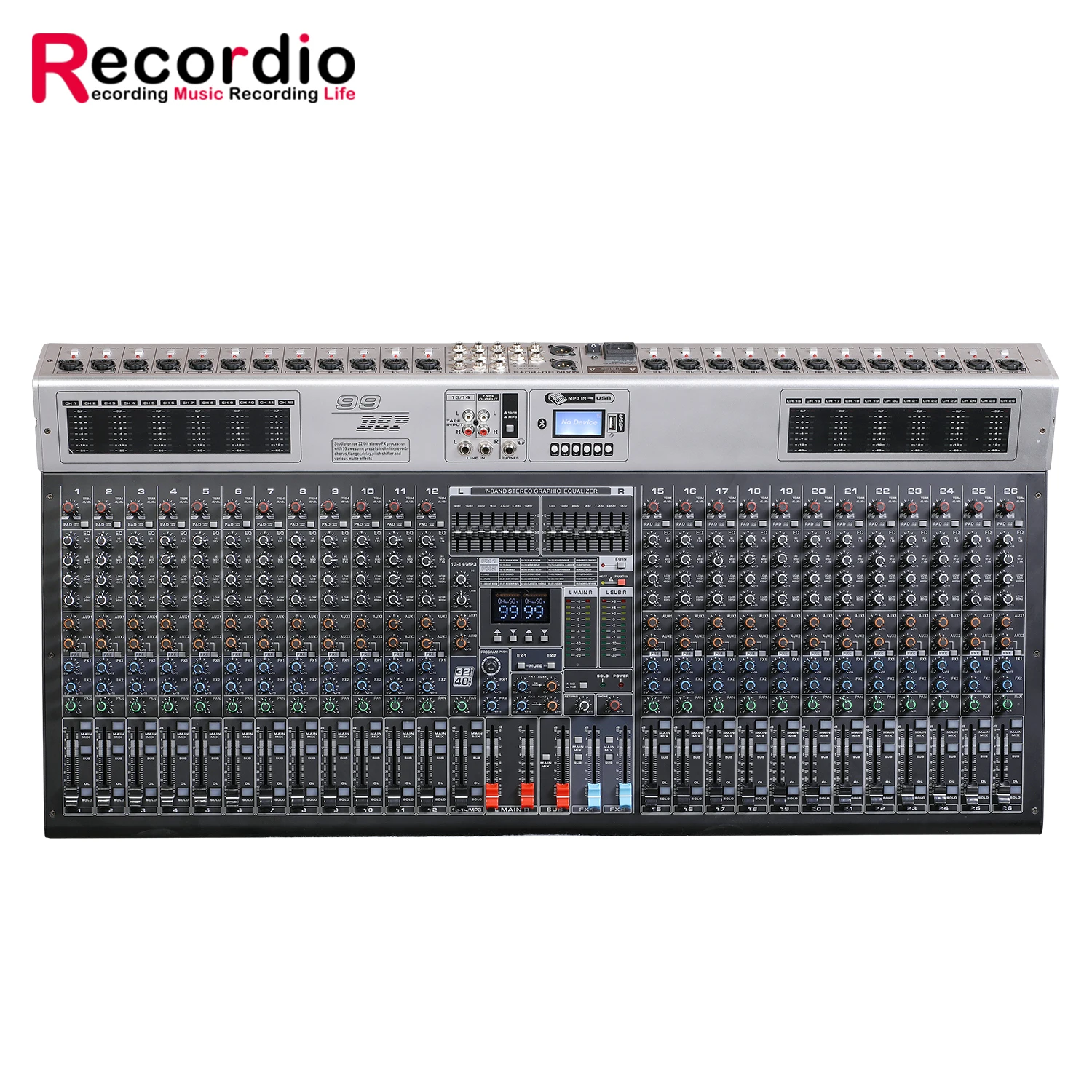 GAX-GBA26 Professional Performance Mixer with Dual Effectors