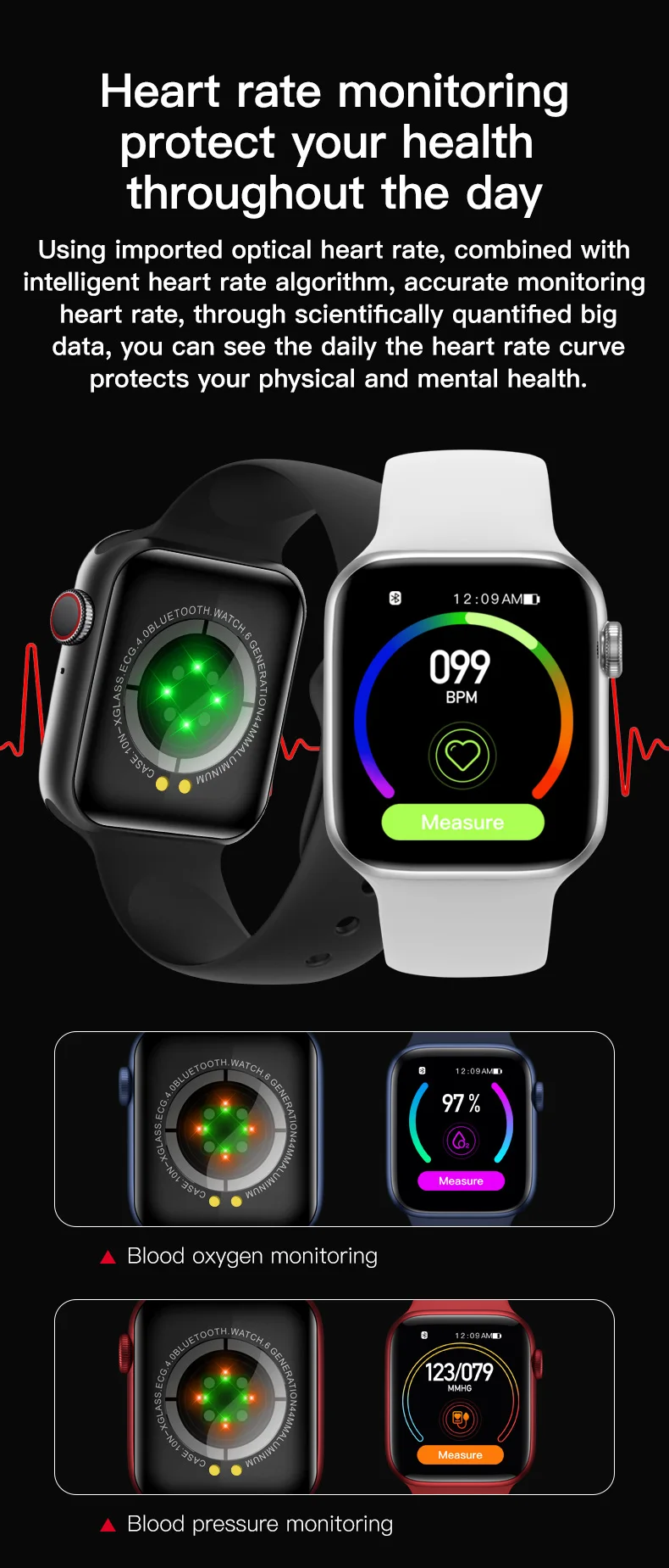 2021新产品批发智能手表手镯x16智能手表iwo 13运动手表系列6 reloj