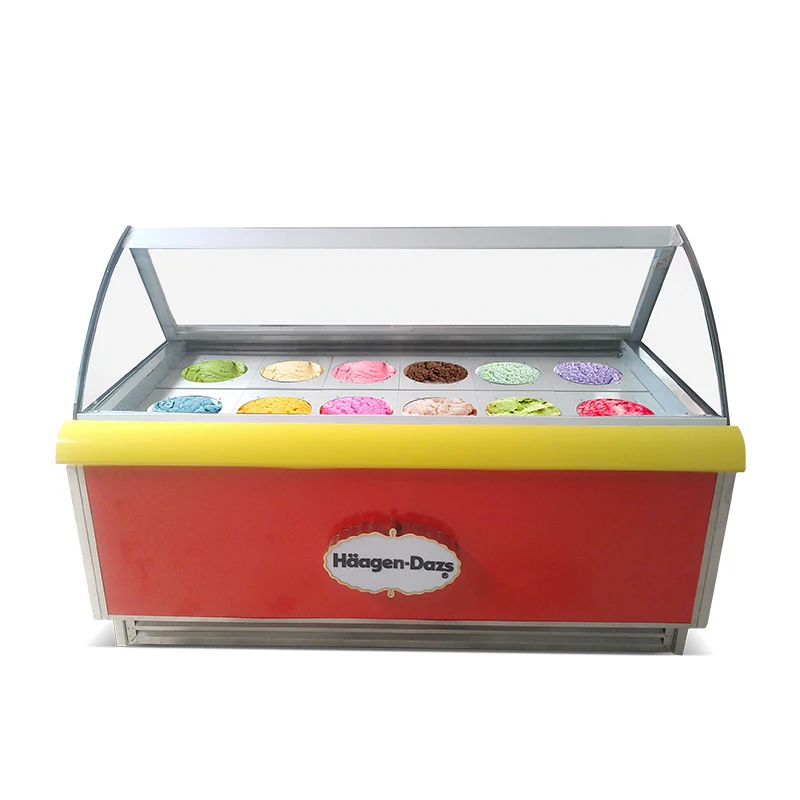 Haagen-dazs Ice Cream Display Freezer/portable Dipping Ice Cream ...