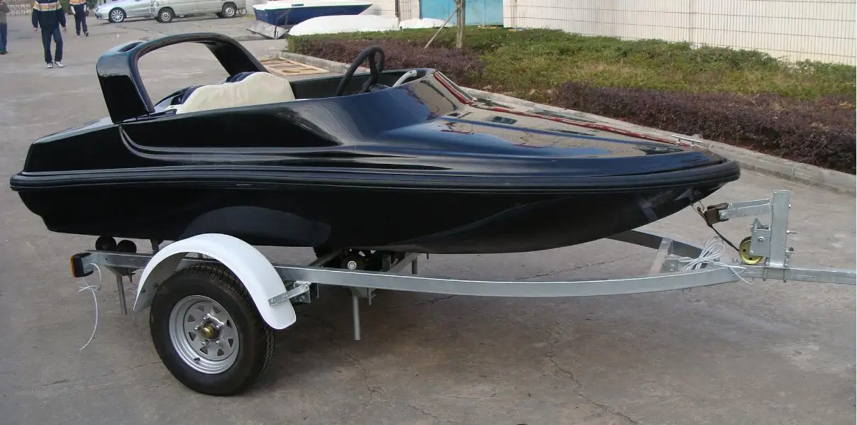 Seawalker 3.2m Fiberglass High Speed Jet Boat With 2 Stroke 15hp