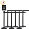 Airport Check In Temporary Metal Retractable Belt Control Barrier