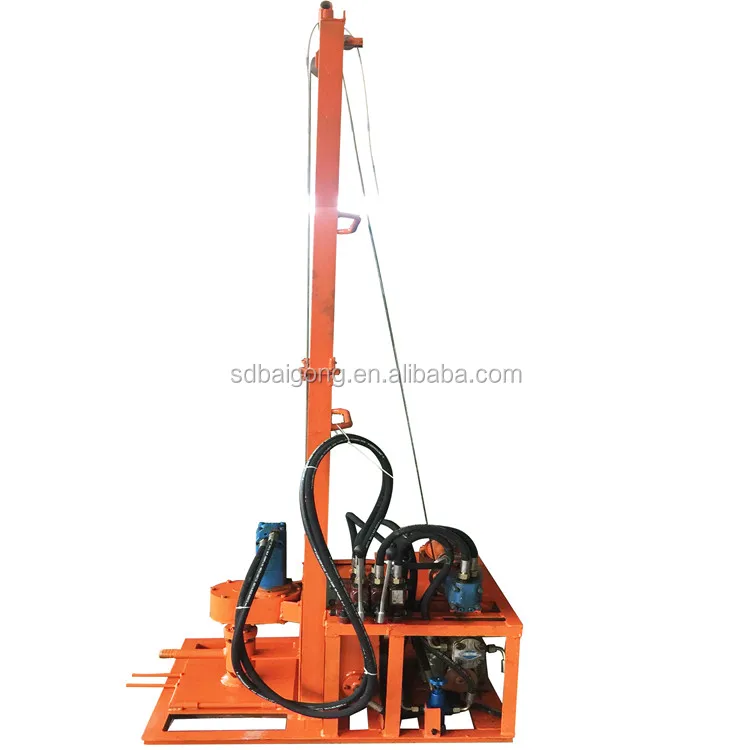Small Portable Mini Bore Well Drilling Machine Price/water Well