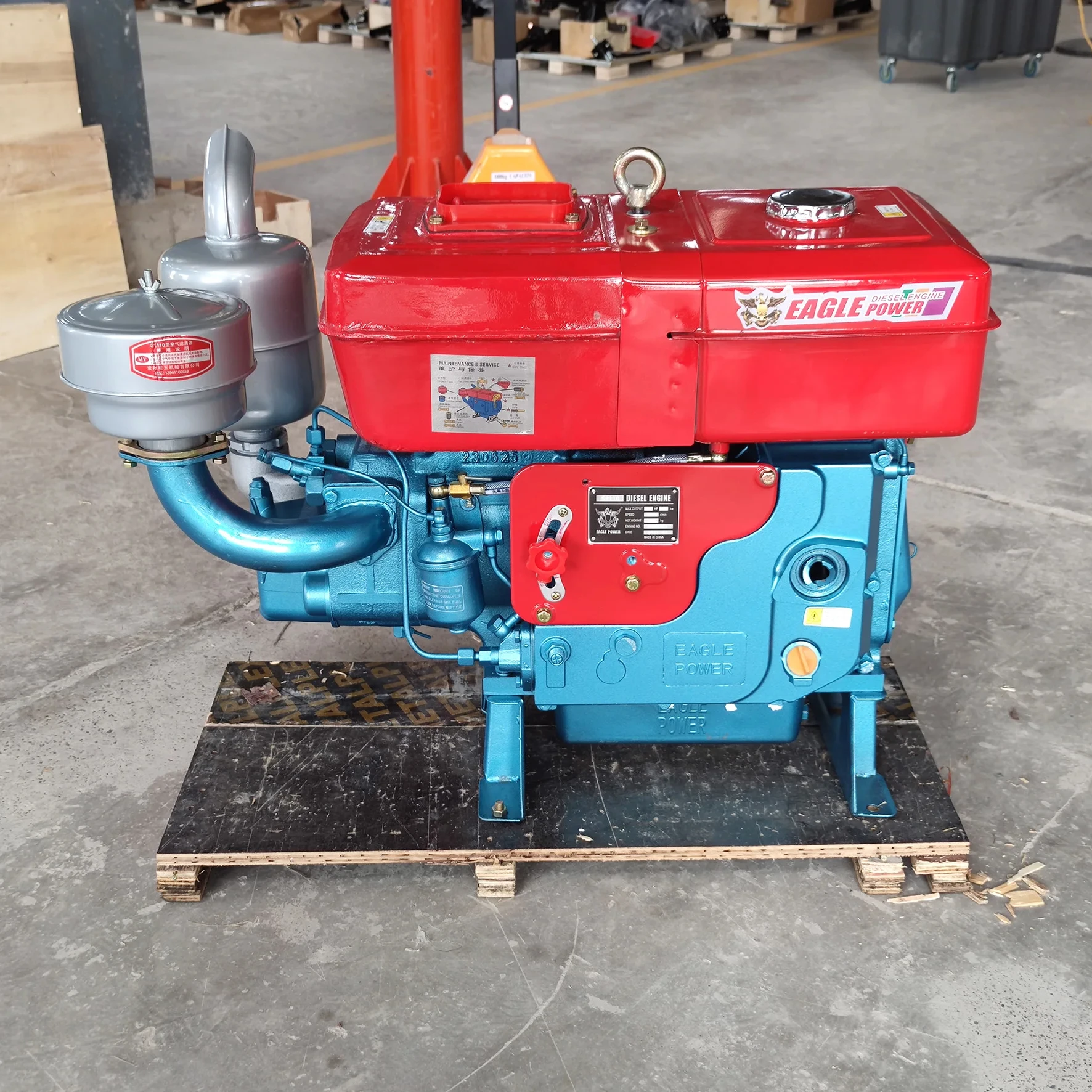 Diesel Engine R180 SUPER QUALITY Water Cooled diesel Engine R175 R180 R185 ZS195 ZS1110 ...