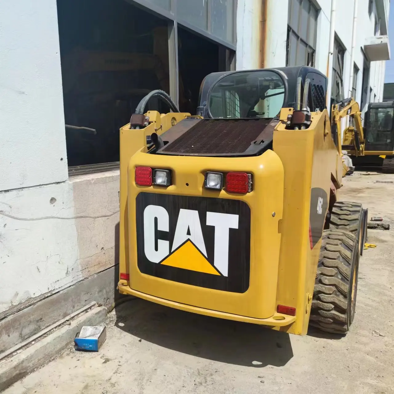 Good Condition Used Mini Skid Steer Loader Cat 246c 246d Skid Steer