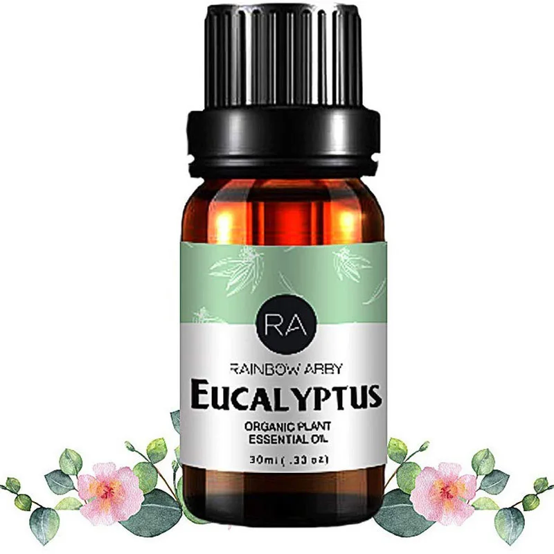 Rainbow Abby Eucalyptus Essential Oil,100 Pure Natural Aromatherapy