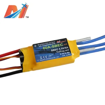 electronic speed controller for model boats