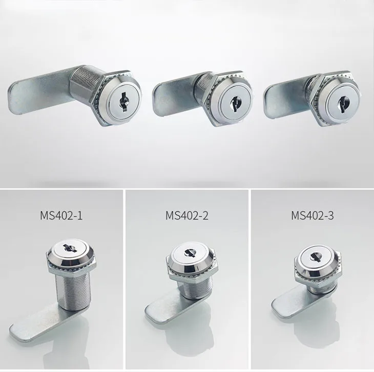 Hengzhu Manufacturer MS402 ToolBox Lock Steel Cabinet Door Lock Cabinet Accessory Safety Quarter Turn Cam Lock