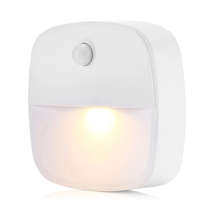 Stick Anywhere Cordless Battery-Powered LED Motion Sensor Night Light