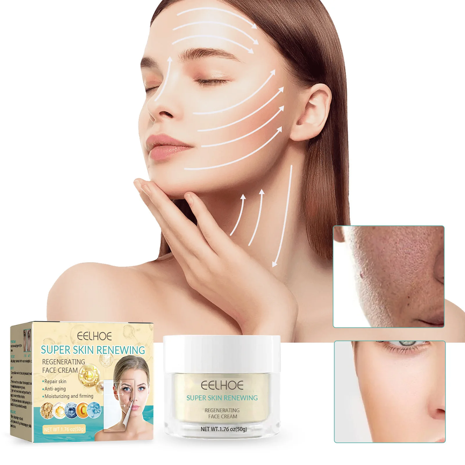 Skin Care Cream Skin Antiage Repair Cream Hydries,Moisturizes