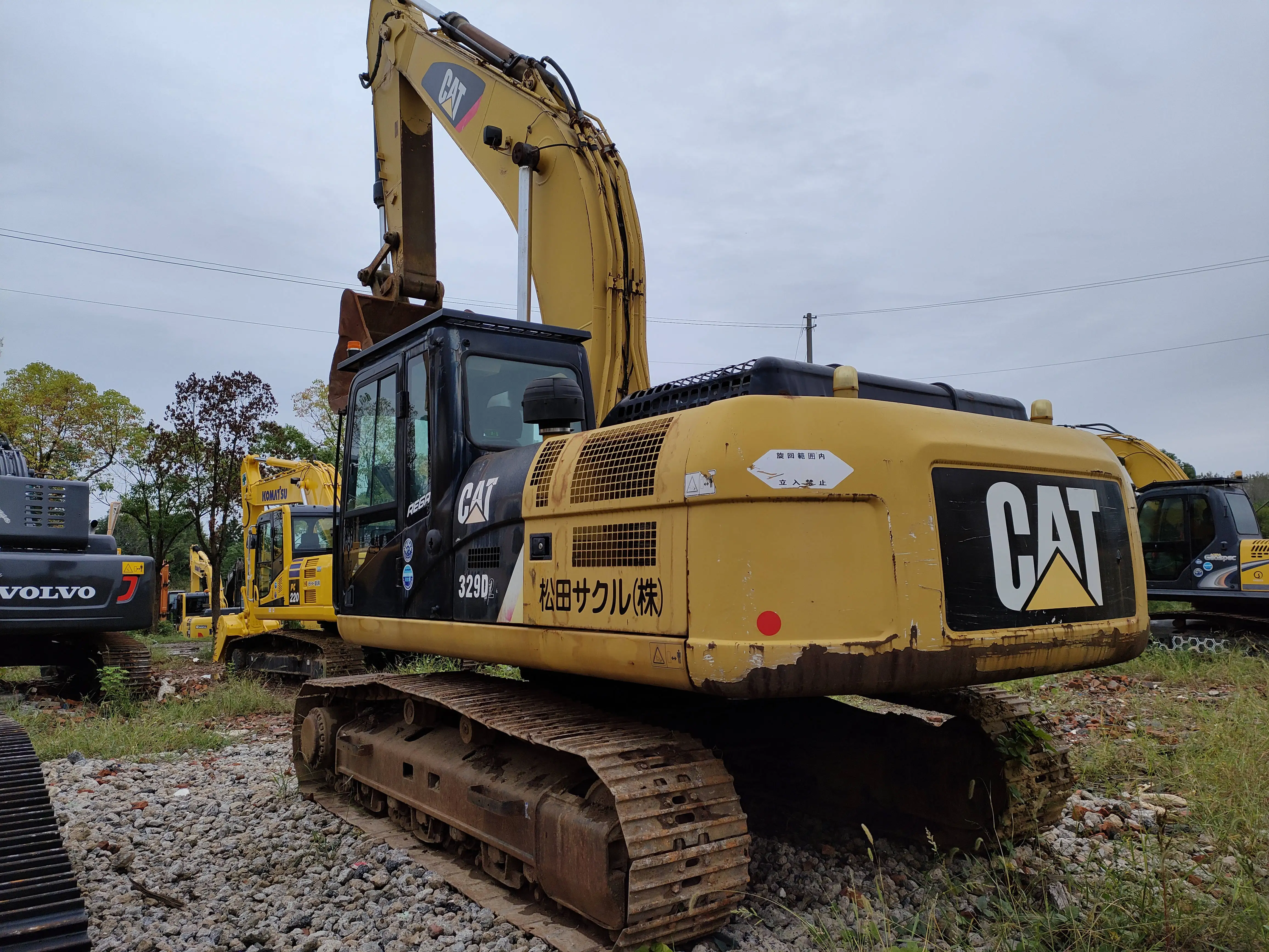 Japan Made Hydraulic Cat329d2 Aus Gezeichneter Raupen Bagger Cat329d2 