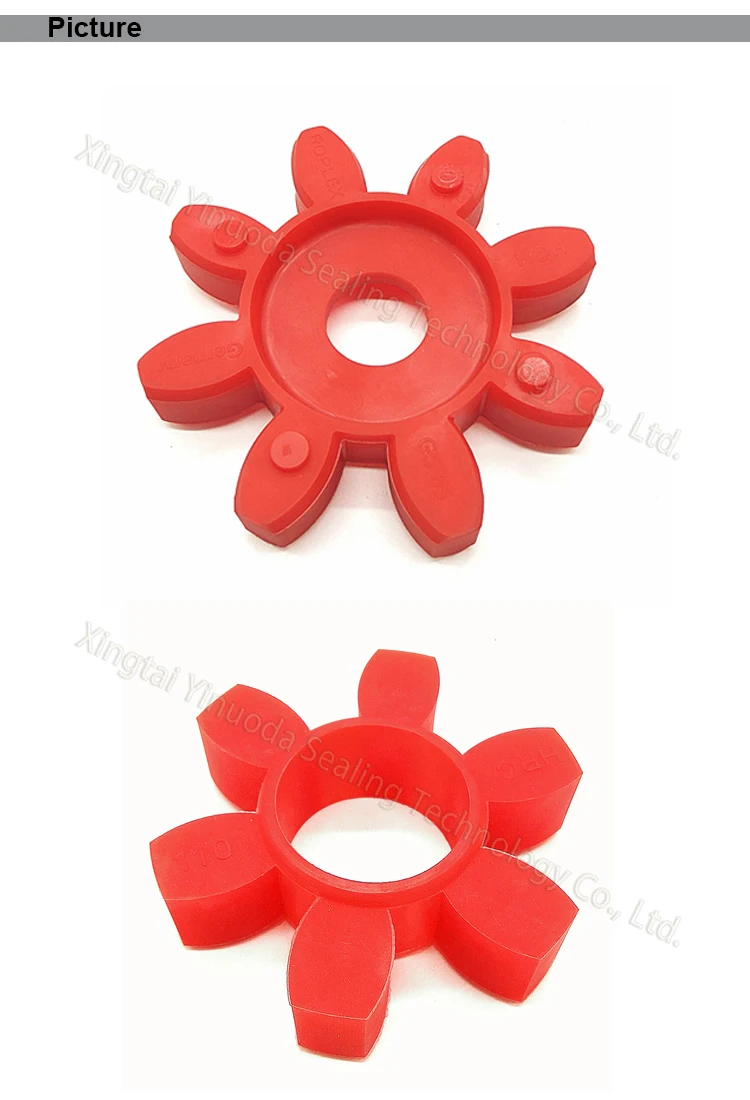 Polyurethane Spider Coupling Flexible Cushion Mt Xl Rubber Coupling