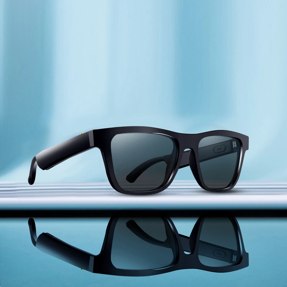
Open Ear Bone Conduction Headphone Sunglasses Sports Frame Wireless Smart Stereo Sound Audio Music Bt Glasses 